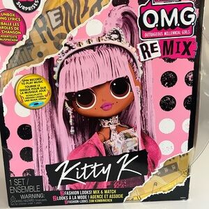 L.O.L. Surprise! O.M.G. Remix Kitty K Doll - Pink and White